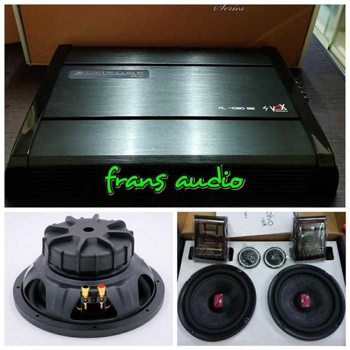 paket audio Vox altitude series / sound quality / paket SQ / SQL