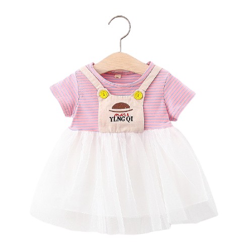 HappyOliver DRESS HATYLNG 2003 EBV Baju Dress Anak Perempuan Import 6 bulan - 3 tahun/Dress Bayi Perempuan/Gaun Bayi Perempuan/Dress Pesta/Dress Bayi