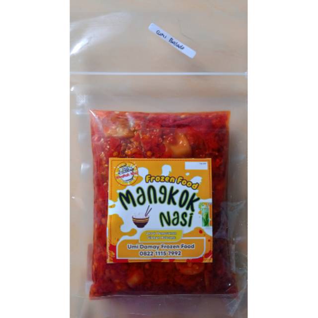 

Mangkok Nasi Cumi Balado