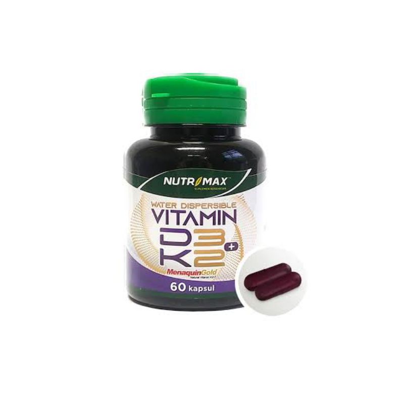 NUTRIMAX VITAMIN D3 + K2 VIT D 400 IU K2 40 MCG TULANG GIGI GUSI IMUNITAS