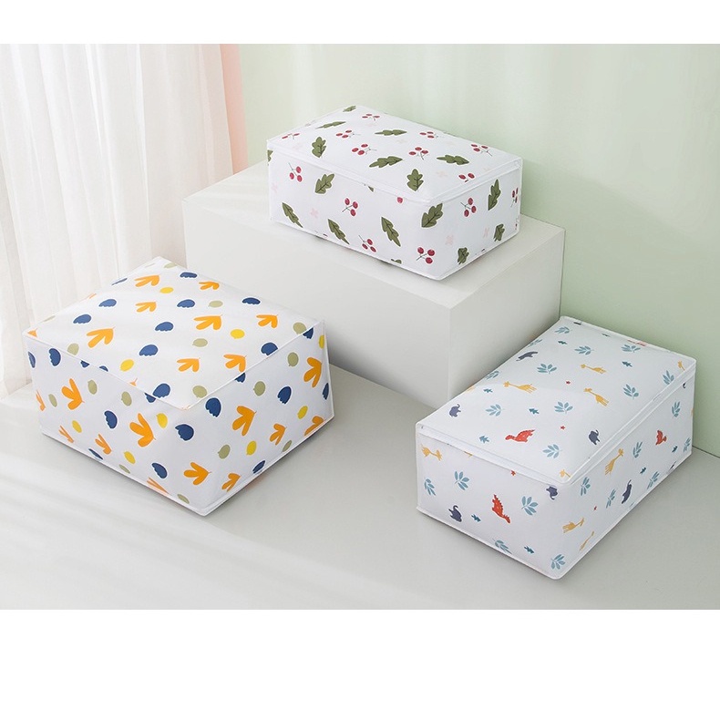 FYGALERYSURABAYA  HL0351 Tempat Penyimpanan Selimut Storage Box Tempat Penyimpanan Bedcover Selimut Pakaian Serbaguna