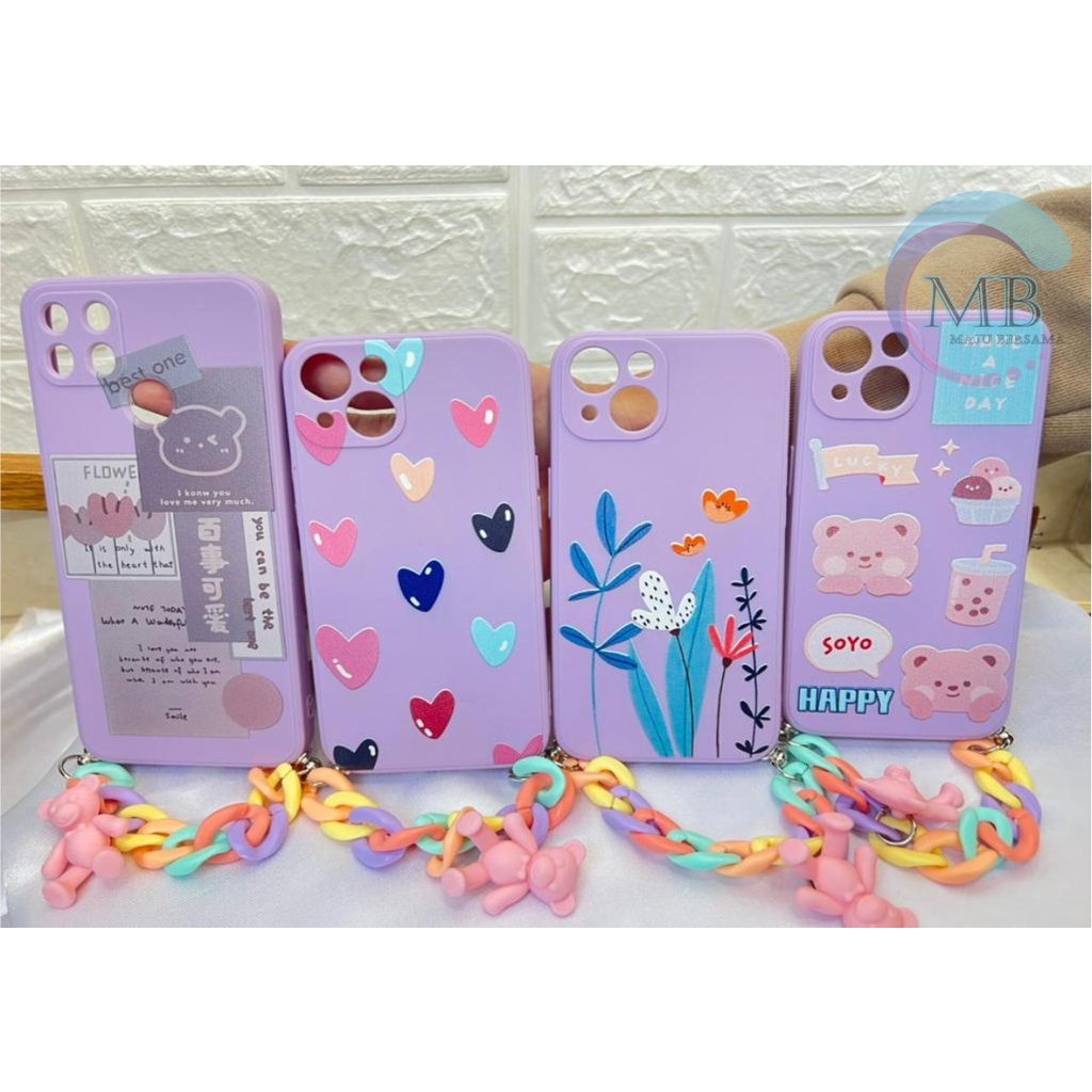 GL003 SOFTCASE SLING RANTAI XIAOMI REDMI 4A 4X 5A 6A 8 8A 9 MB2998