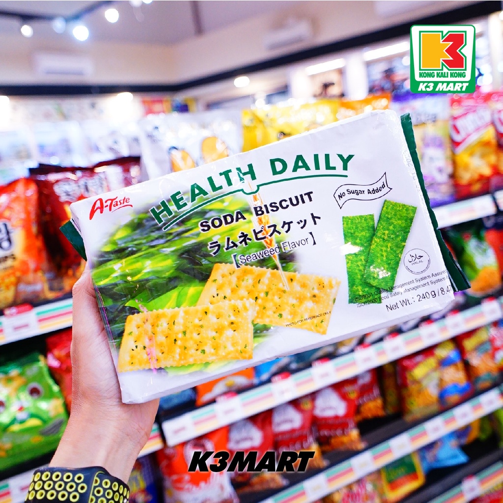 

A-taste Health Daily Soda Biscuit Seaweed 240gr