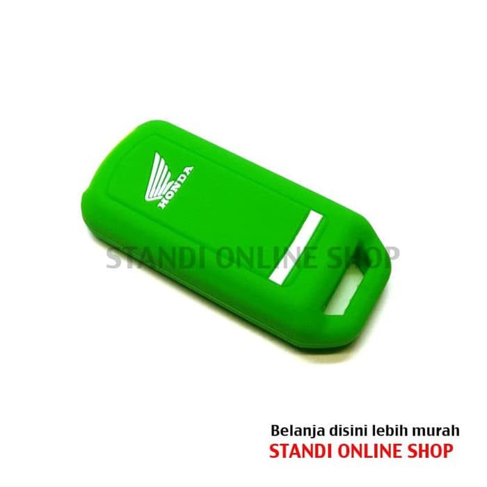 Kondom Remote Silikon Cover Honda All New PCX LED INDONESIA Hijau
