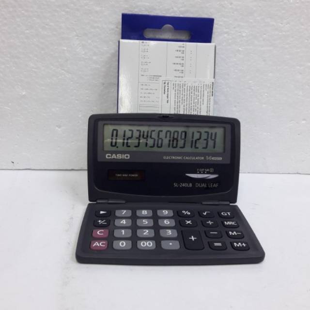 

CASIO KALKULATOR SL-240 LB
