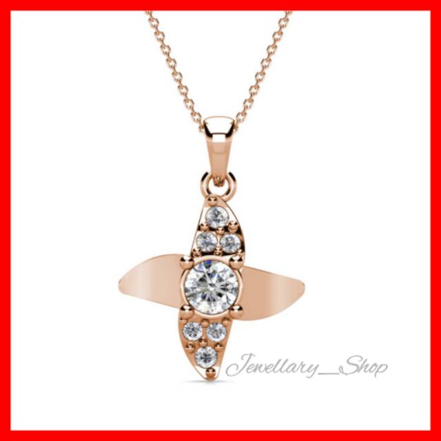 Kalung Crystal Swarovski Pendant by Jewellery