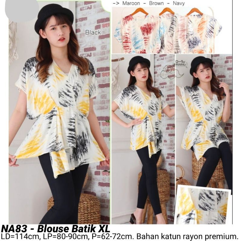 BIGSIZE BLOUSE MIMI XL ATASAN CEWEK JUMBO FASHION WANITA MURAH