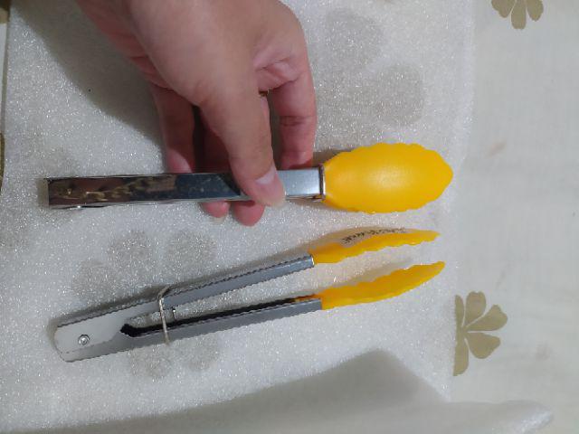 Capitan Untuk Menyajikan Bbq Salad: Peralatan Dapur Bahan Stainless Steel Dan Silikon