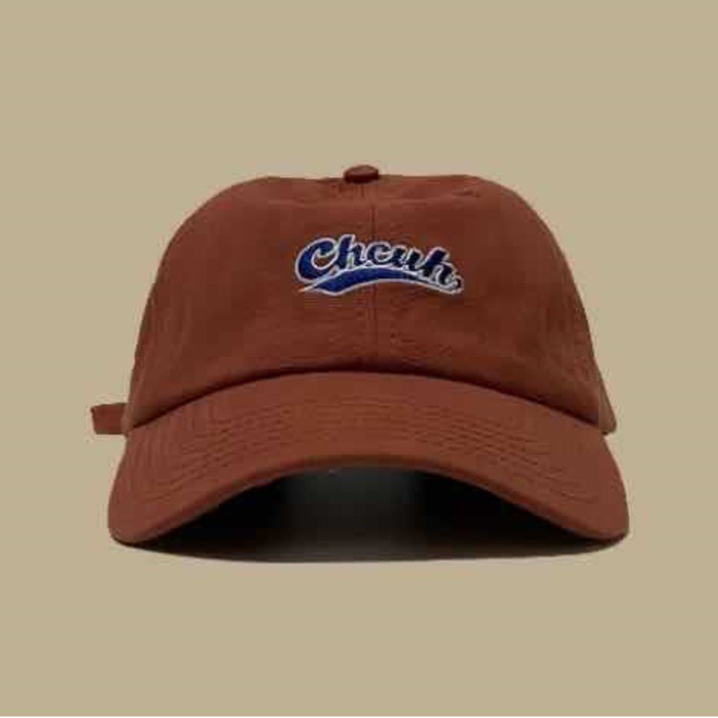 Topi Baseball Desain Tulisan Chcuh Gaya Hip Hop Untuk Pria Dan Wanita