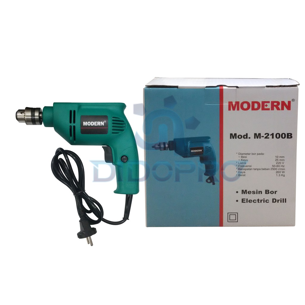 Bor Listrik , Mesin Bor Modern M-2100B 10mm