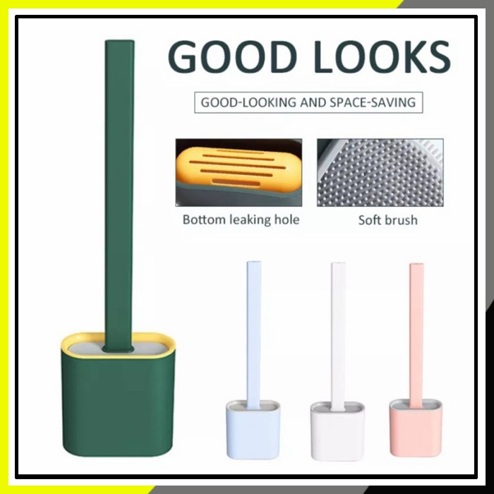 Sikat Kamar Mandi Silikon Sikat Wc Silikon Sikat Toilet Sikat Closet