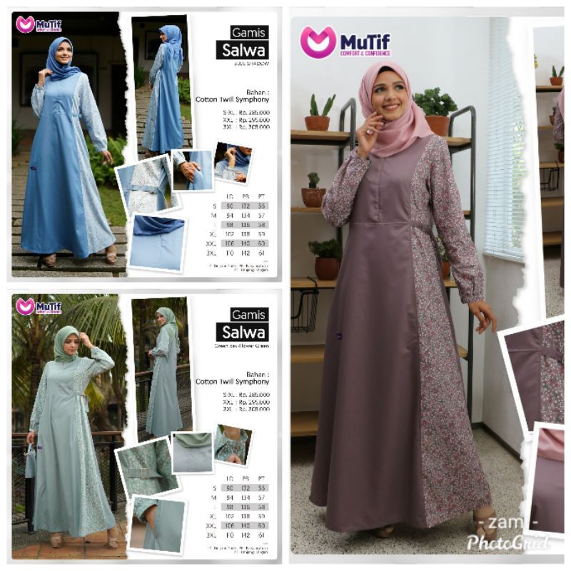 Mutif gamis salwa