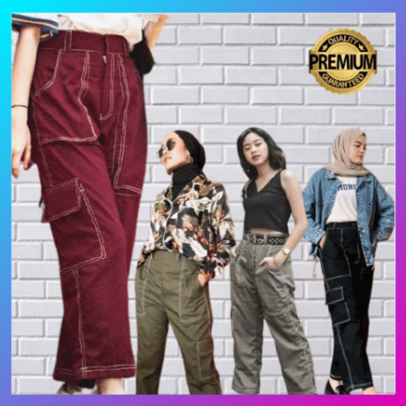 CELANA CARGO PANTS LIST ANAK TANGGUNG:10--12 THN