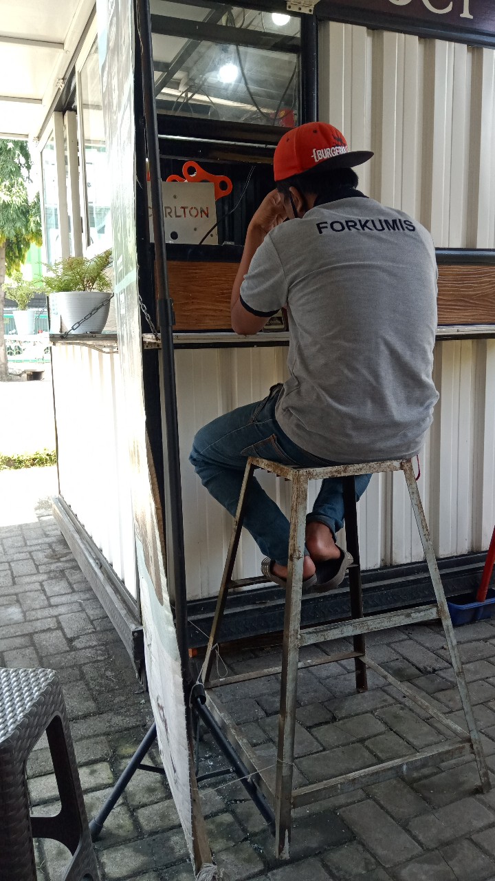 Lid Cup Plastik Sealer Polos Tanpa Sensor