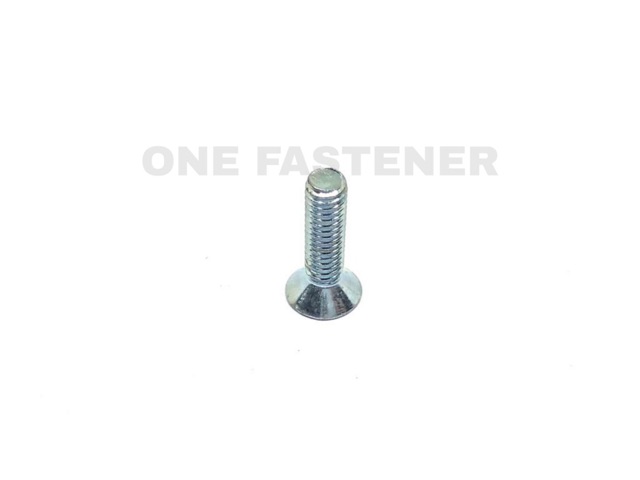 100 PC Baut JF M4x15 VERSENG obeng Plus Flat Head Machine Screw