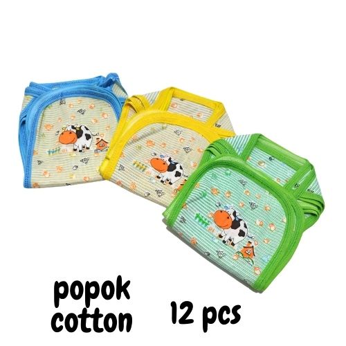 |12PCS | Premium SNI Popok Kain Tali | Popok Bayi