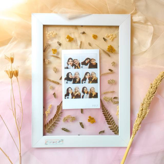 Floating Dried Flower In Frame (AKRILIK)