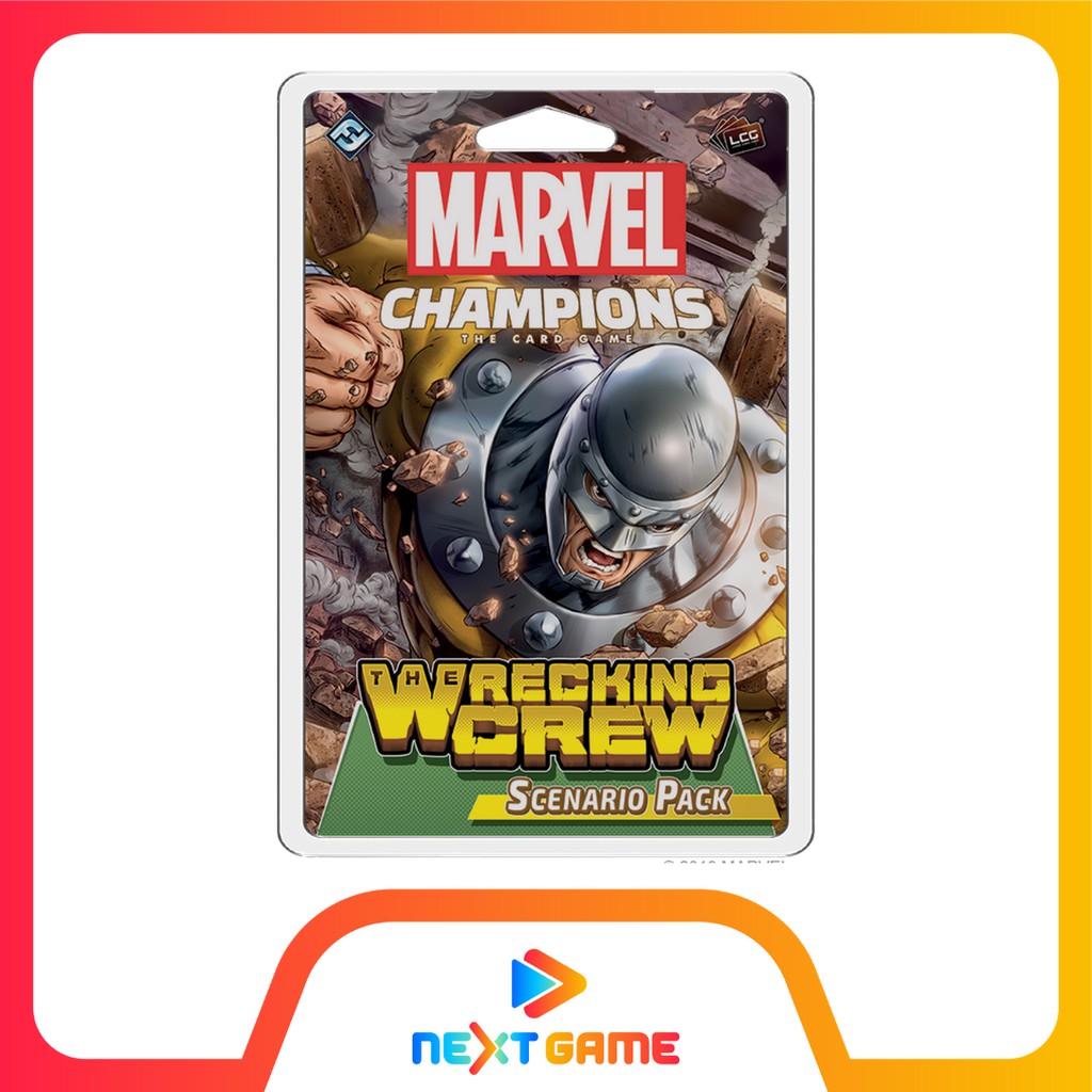 Marvel Champions The Card Game The Wrecking Crew Scenario Pack