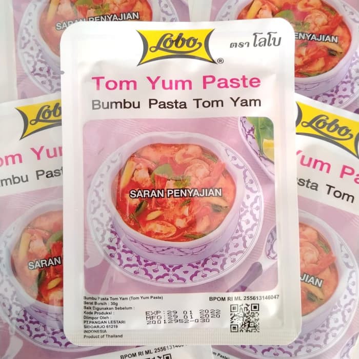 

TOM YUM PASTE LOBO THAILAND 30 GRAM - TASYA KITCHEN