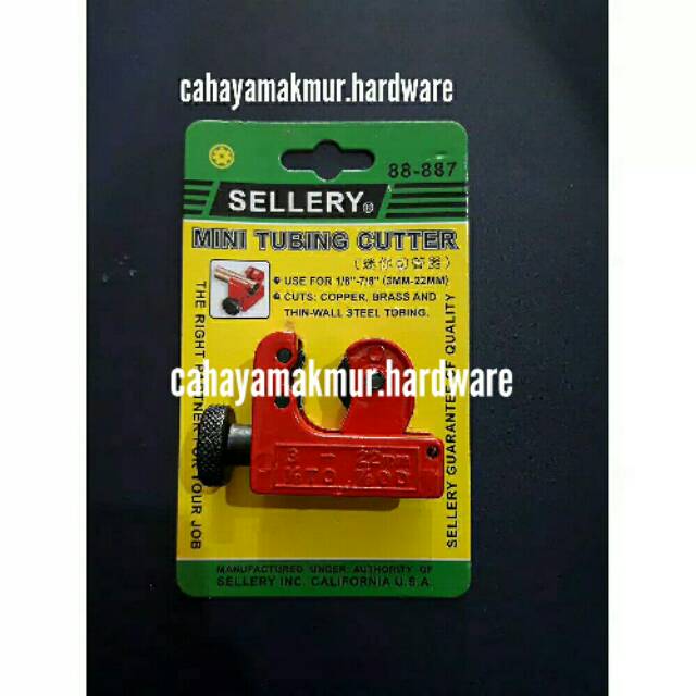 

MINI TUBING CUTTER/TABUNG CUTTER SELLERY 88-887