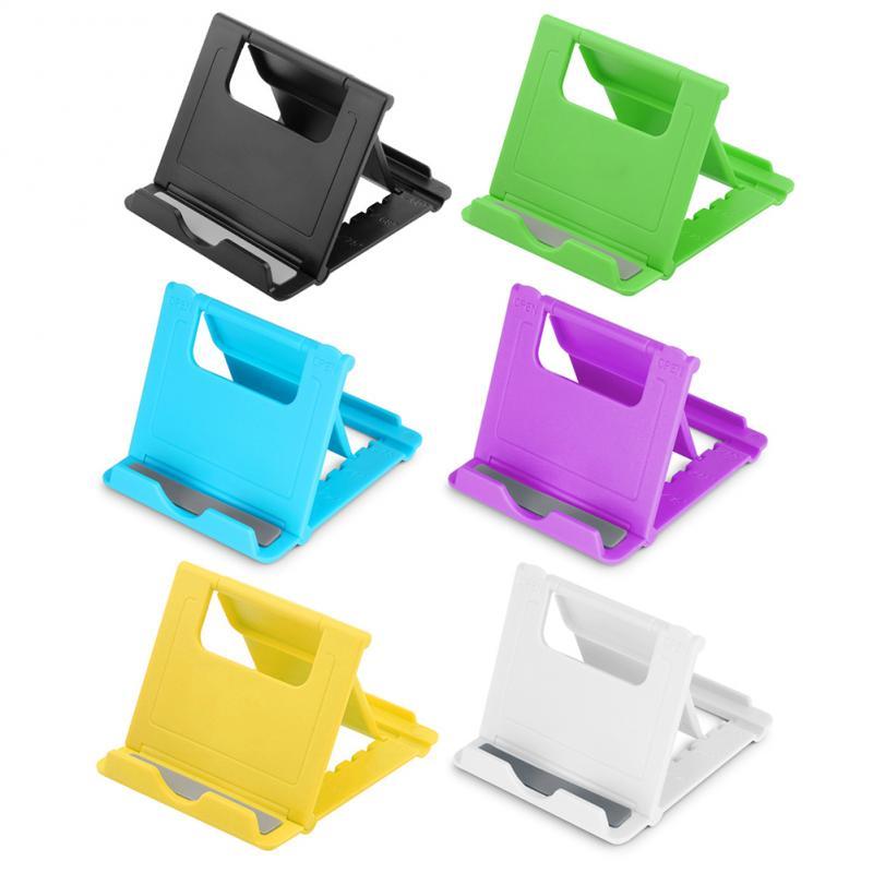 [ Universal Foldable Desktop Phone Holder ] [ Cell Phone Portable Desk Support Stand ] [For All iPhone &amp; Android Phone]