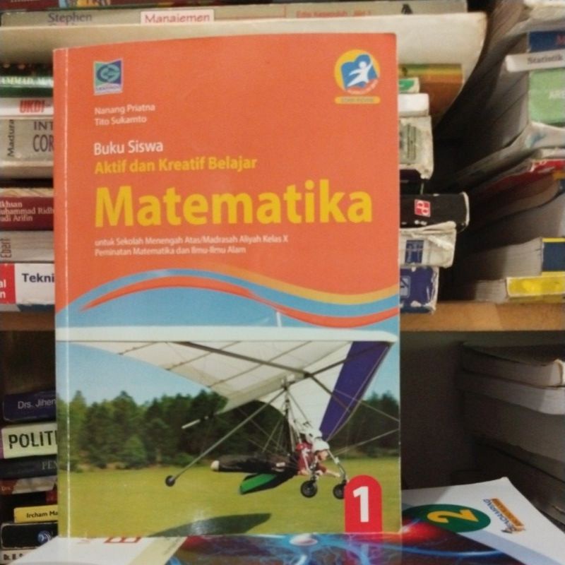 buku siswa matematika kelas 10/1 sma grafindo peminatan