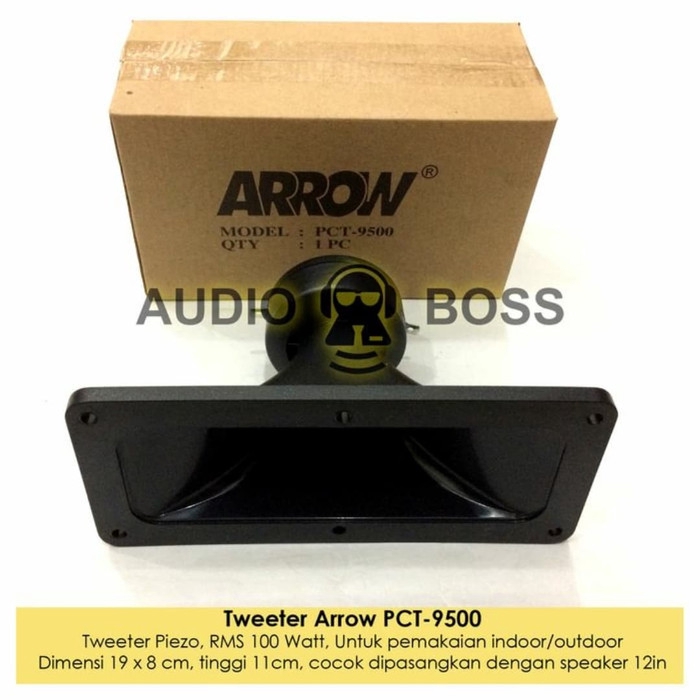 Tweeter ARROW PCT 9500 / Tweeter speaker walet / tweeter kotak