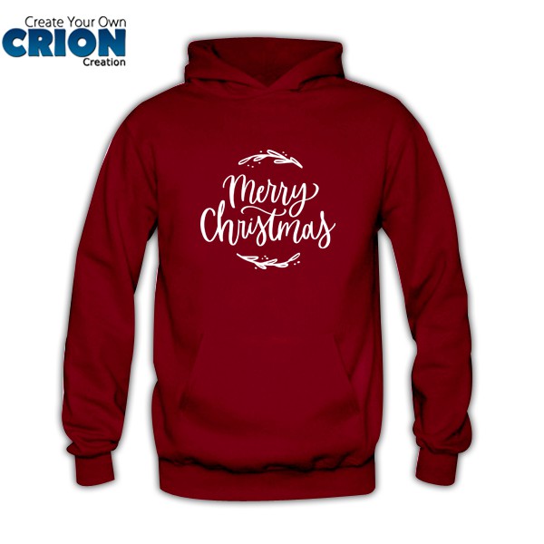 Jaket Sweater Hoodie Natal - Merry Christmas - By Crion