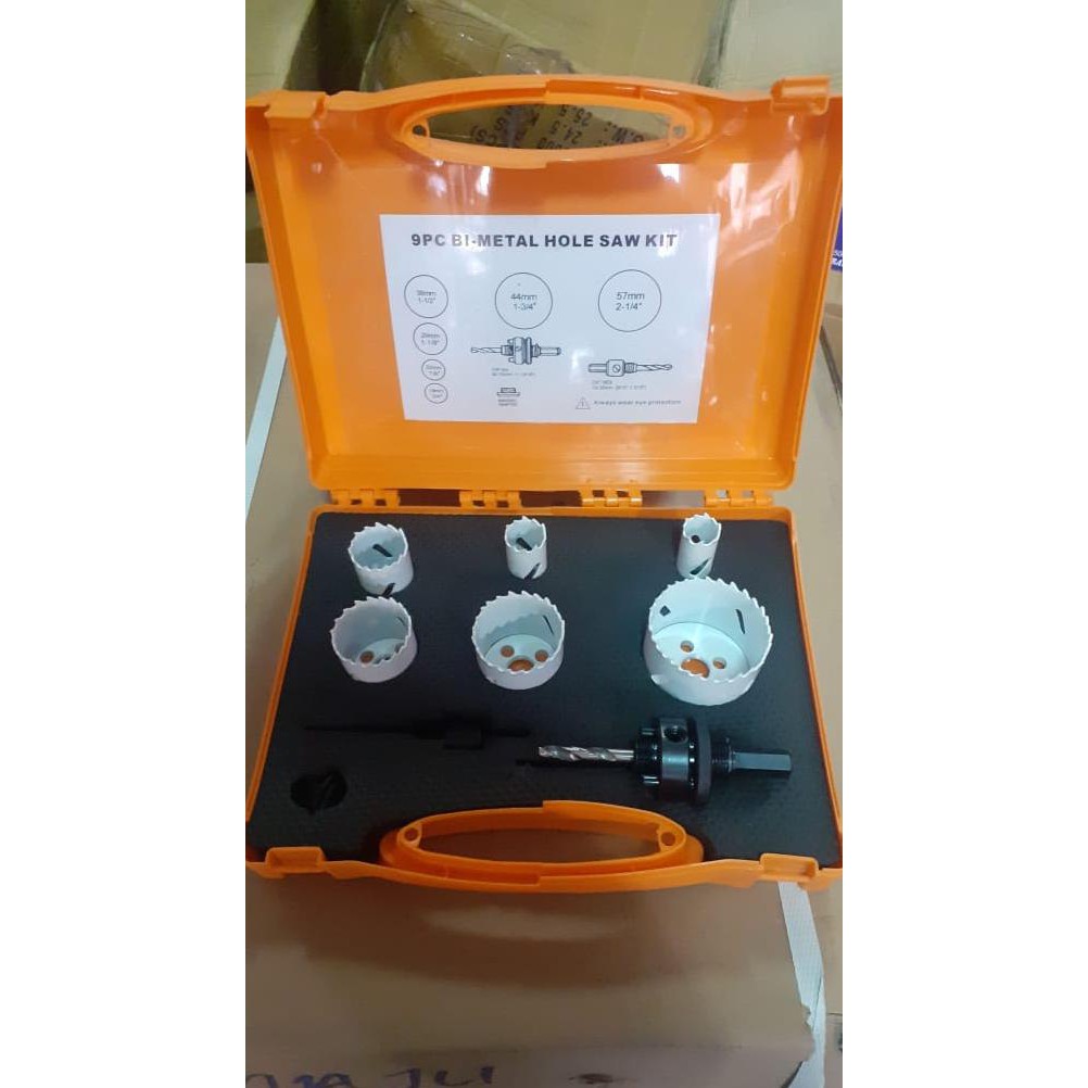 READY STOK MATA BOR HOLESAW STAMVICK/HOLESAW METAL/HOLESAW BESI/HOLESAW SET