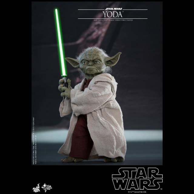 Jual Yoda star wars hot toys action 