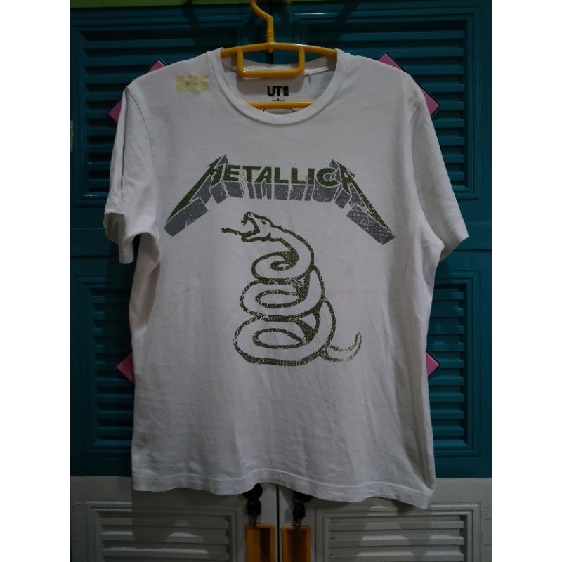 Kaos Uniqlo " Metallica "
