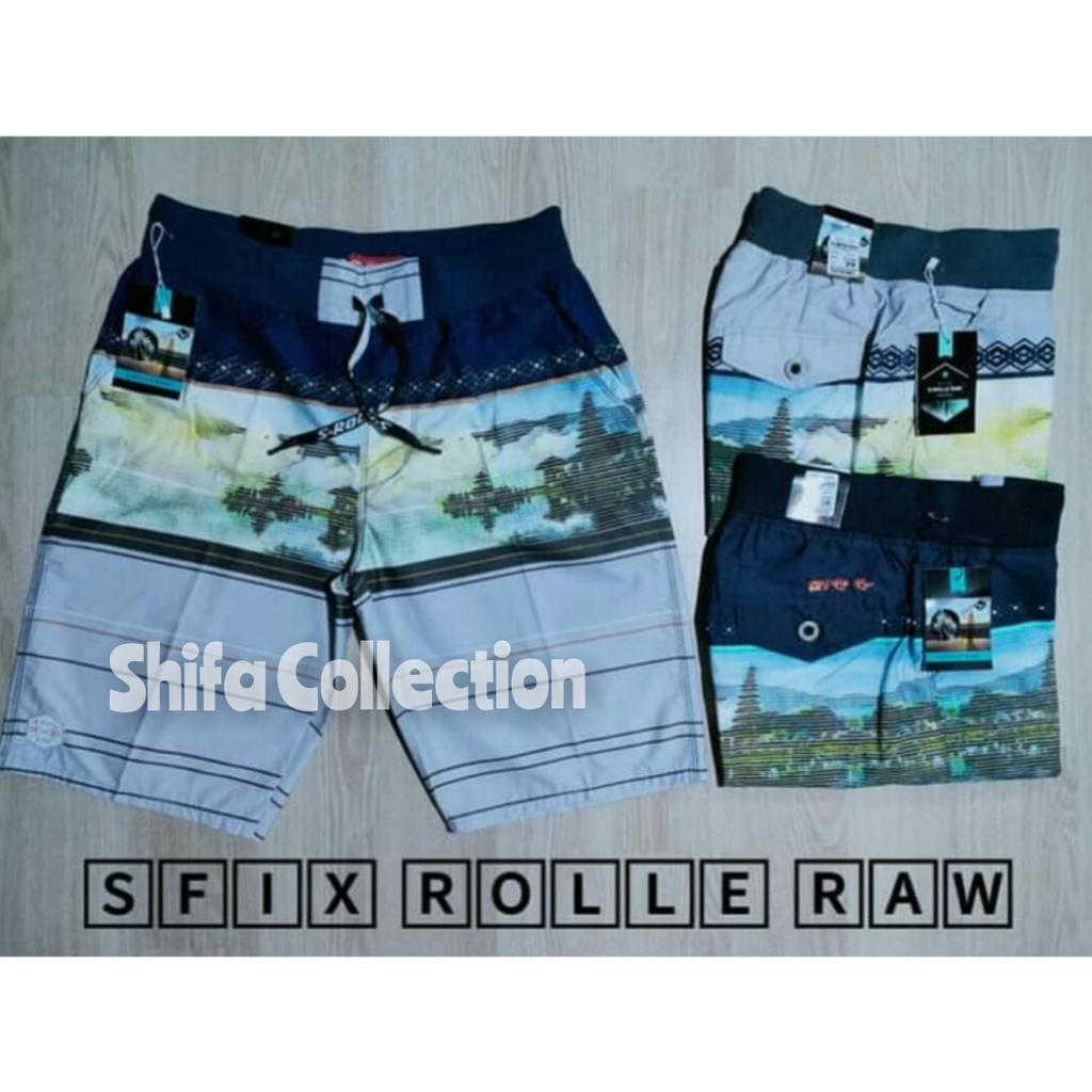 Celana Pendek Chinos RIP Pria Motif Printing - Bahan Kanvas Twill - Ukuran (28 sampai 38)