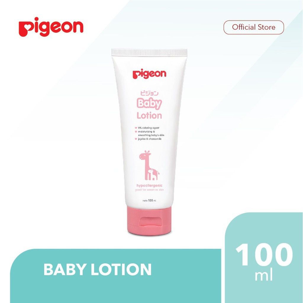 Pigeon Baby Lotion 100 mL Pigeon Baby Lotion with Jojoba &amp; Chammomile 100ml 100 ml PIGEON BABY LOTION 100ML LOTION BAYI PIGEON HAND BODY BAYI PIGEON BABY DIAPER CREAM PIGEON LOTION BAYI HANDBODY BAYI LOTION