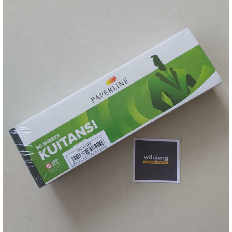 

Kwitansi Kuitansi KT50B Besar 10 x 32cm Paperline (pcs) (130gr)