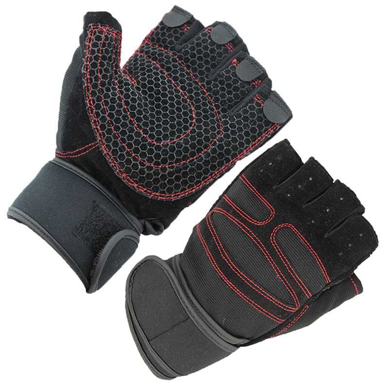 Sarung Tangan Motor Half Finger Gym - XL