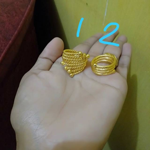 COD cincin kipas &amp; lilit pasir tulis variasi di catatan serta cr ukur geser gambar