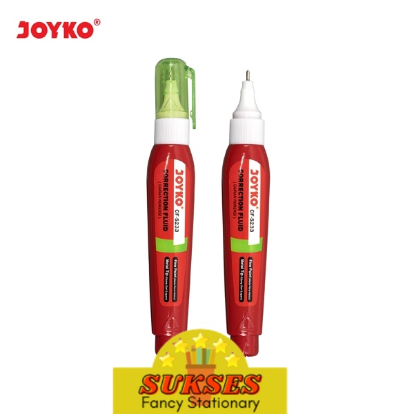 

Correction Fluid Cf-S233 Cairan Koreksi Penghapus Cair Joyko