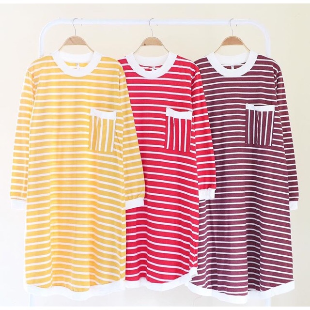 Tunik blaster, tunik muslim, tunik motif salur, tunik salur, tunik salur bagus, tunik salur murah