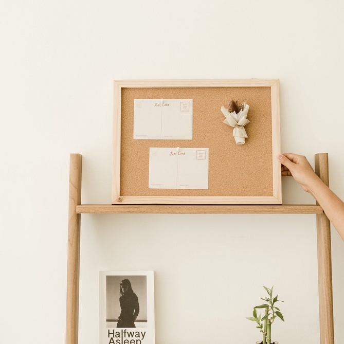 

Corkboard 30 x 40 cm | softboard | pin board | papan pengumuman | mading gantung