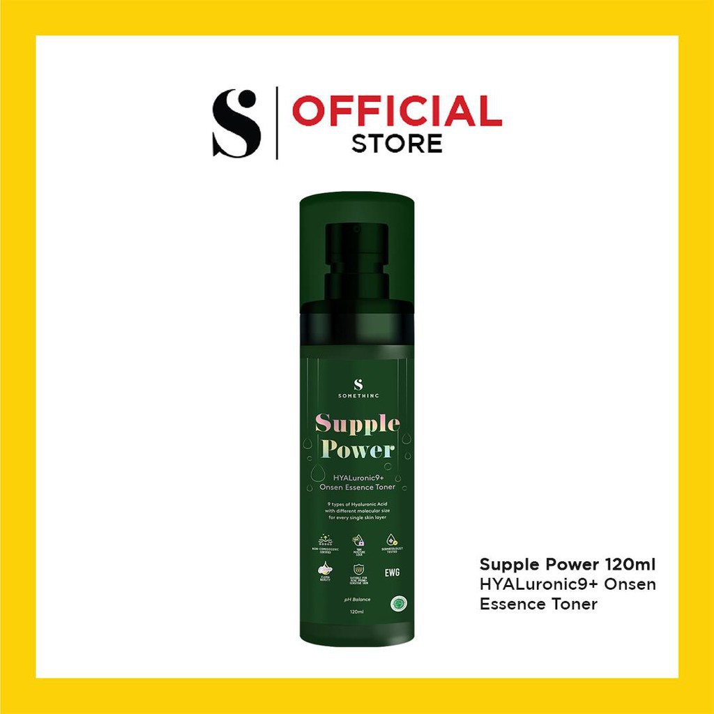 SOMETHINC SUPPLE POWER HYALURONIC9 + ONSEN ESSENCE TONER 120ml