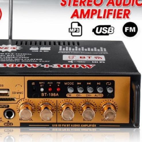 ♞ Amplifier Fleco F-198B - Ampli Fleco 198B - Power Amplifier Fleco 198B ➮