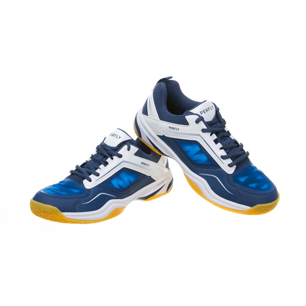 Perfly Sepatu bulu tangkis pria bs 560 lite whale grey 8732605