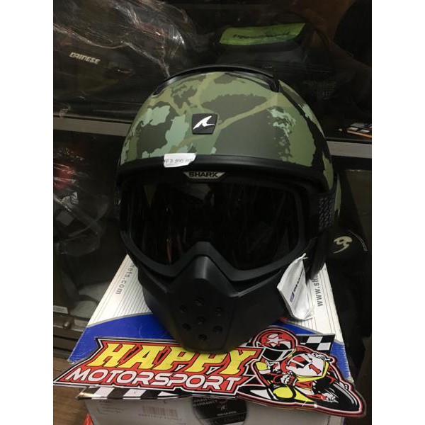 HELM SHARK RAW KURTZ LIMITED EDITION SIZE L ORIGINAL