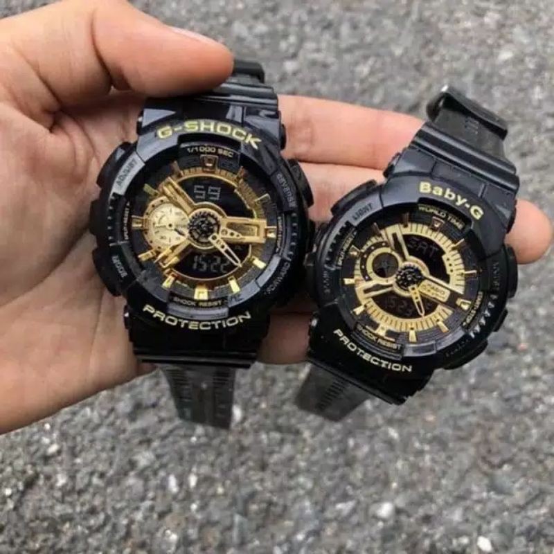 Jam Tangan Couple Gshock Casio GA-110 Pria Original