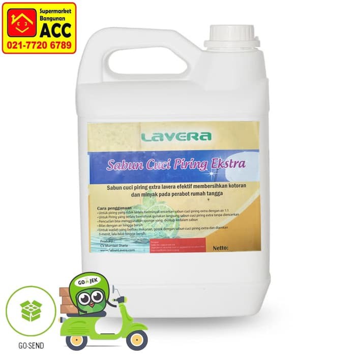 Lavera Sabun Cuci Piring Ekstra 5 Liter / Sabun Lavera / Sabun Curah