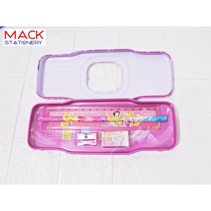 

Hadir Pencil Case Kaleng Isi/ Kotak Pensil / Tempat Pensil B-539 Bagus