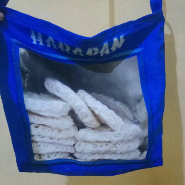Tas Kaleng Kerupuk Biru Harapan