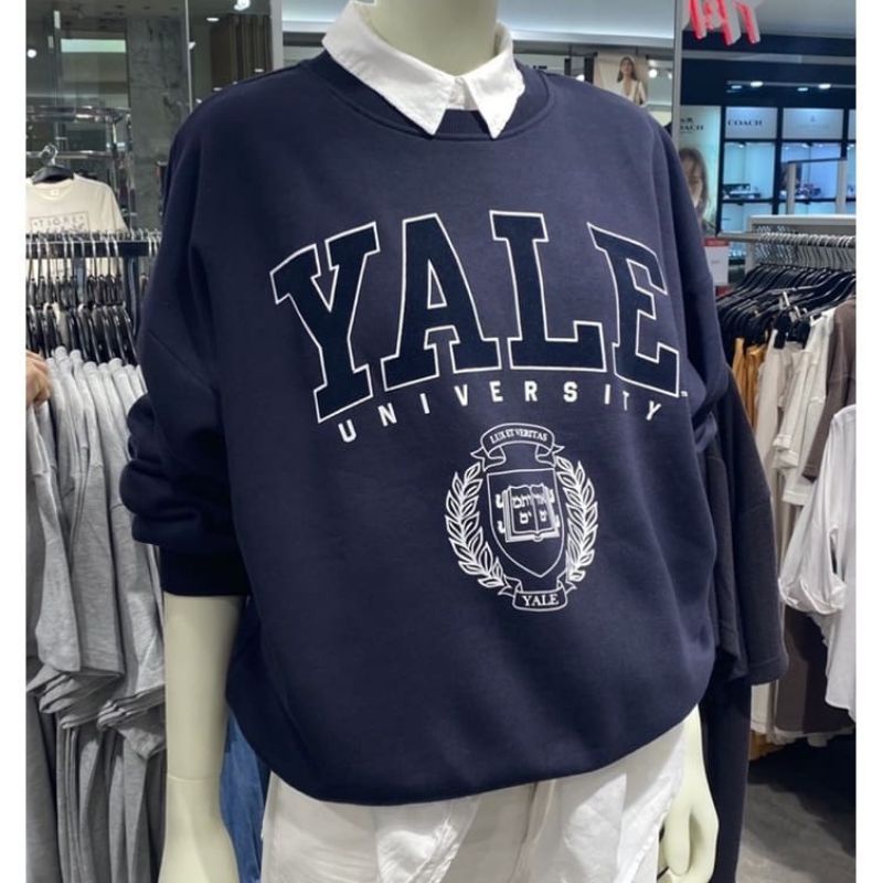 Yale sweater casual outerwear fashion remaja