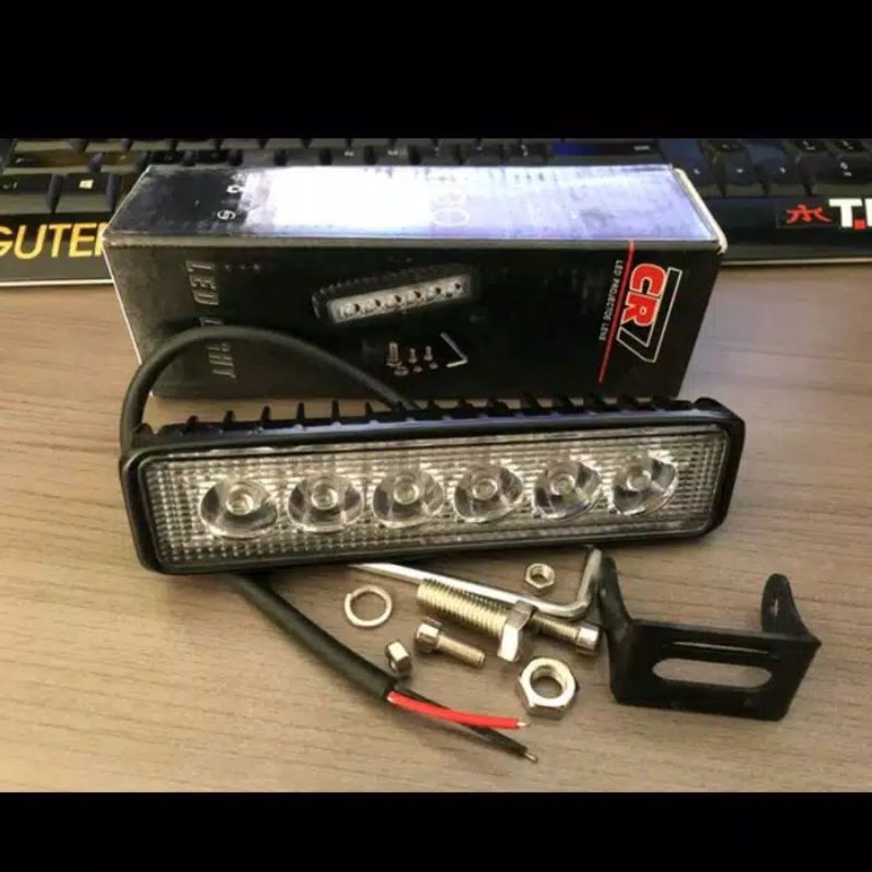 LAMPU TEMBAK MOBIL MOTOR TRUCK 18 WATT