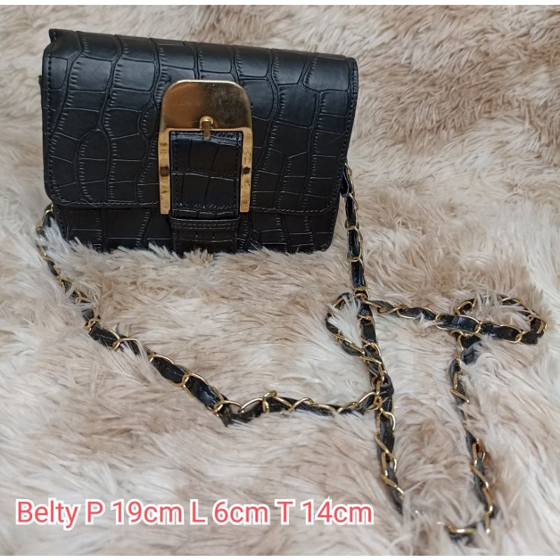 ALVA - BELTY PREMIUM tas fashion wanita tas lokal tas selempang tas fashion murah tas mewah tas tang